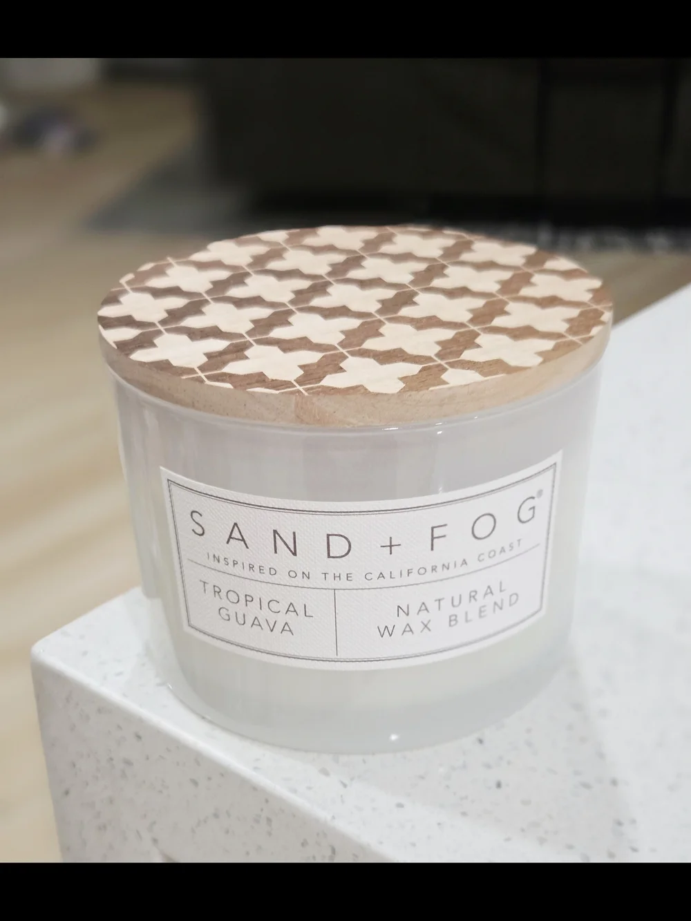 Sand + Fog Tropical Guava Scented Candle - 12oz